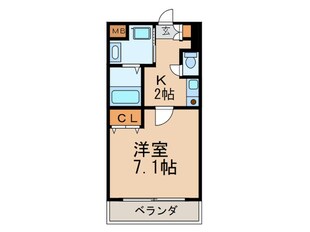 アルバ大須の物件間取画像